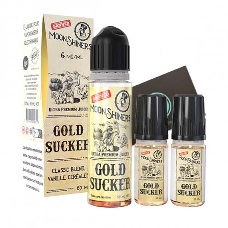 E liquide Gold Sucker Moonshiners 60 ml